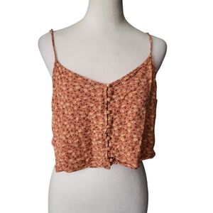 Sky & Sparrow Floral Tank sz XL